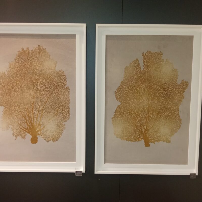 Golden leaf velvet